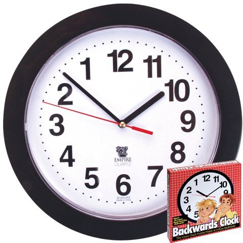 Backwards Wall Clock will have your head spinning