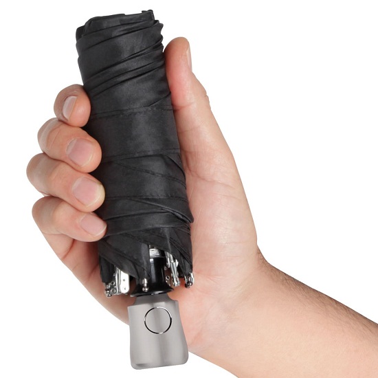 World’s Smallest Automatic Umbrella gives you instant protection from a rainy day