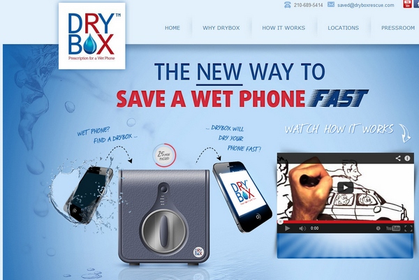 Dry Box – save a wet phone FAST!