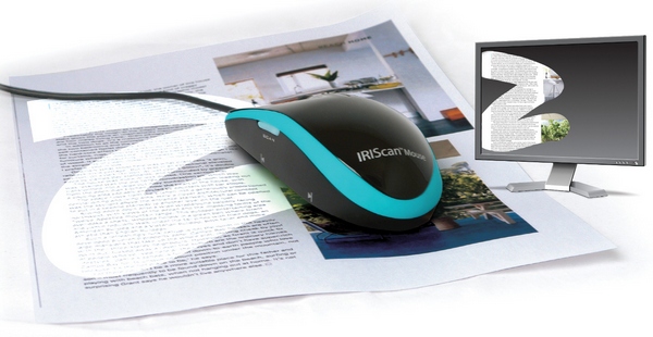 IRIScan Mouse – you swipe, it scans