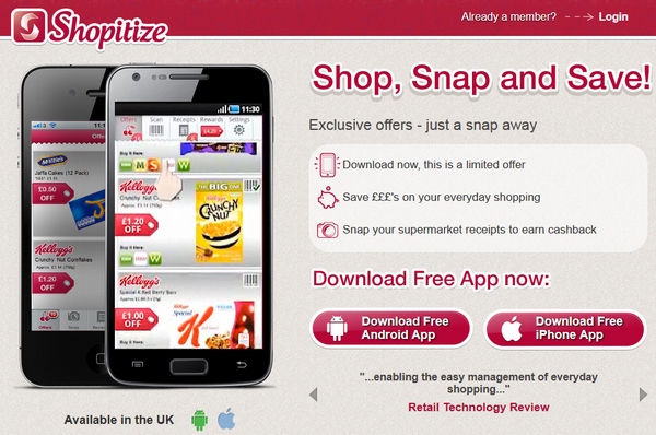 Shopitize – your smartphone is about to revolutionize the shopping business