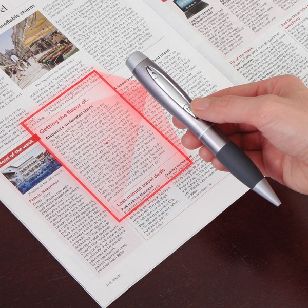Pen-Sized Scanner will aid you in being a super-spy