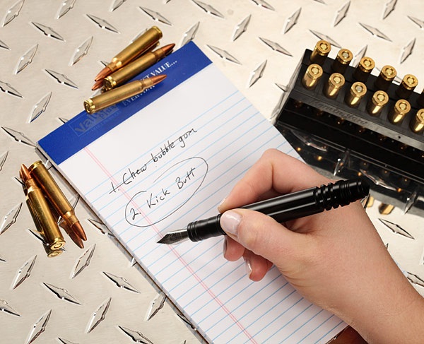 Tactical Fountain Pen Combo –  rugged elegance at its finest
