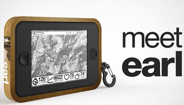 Meet Earl – a tablet that wants to be your hiking buddy
