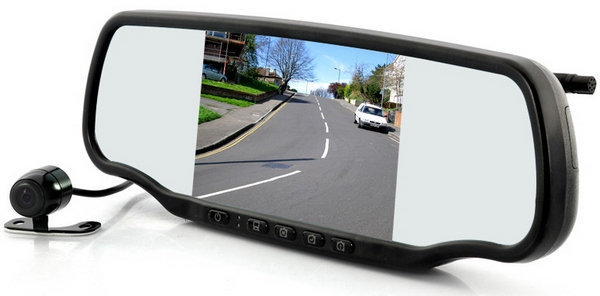 Car Mirror Bluetooth Dashcam GPS Speed Detector has more on-board tech than the Space Shuttle