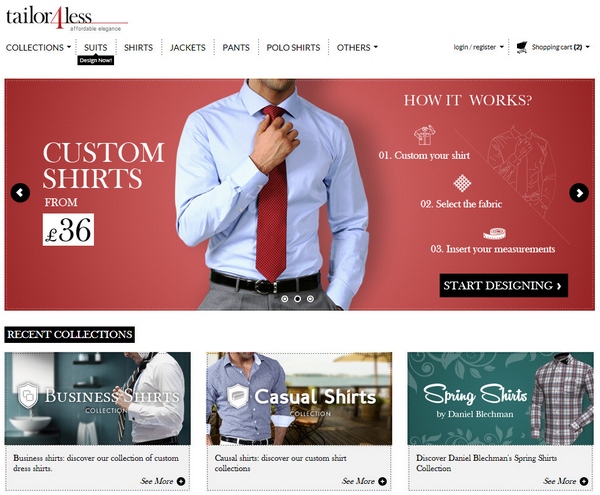 Tailor4Less – men’s and ladies custom tailored clothes for people who hate shopping