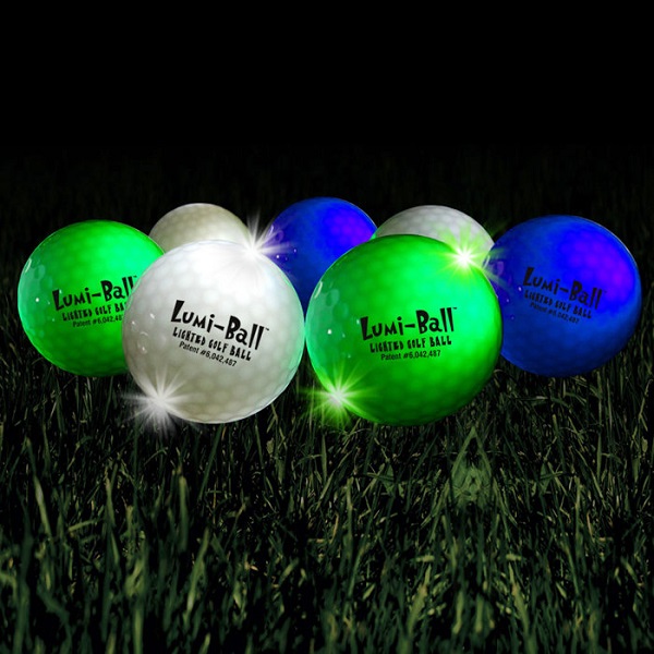 Lumiball LED Golf Balls – surely nothing could go wrong here