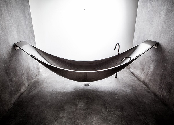 Have you ever wanted to take a bath on a hammock?