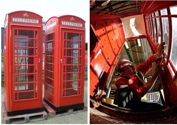 Original British Red Telephone Box – Sale Now On!