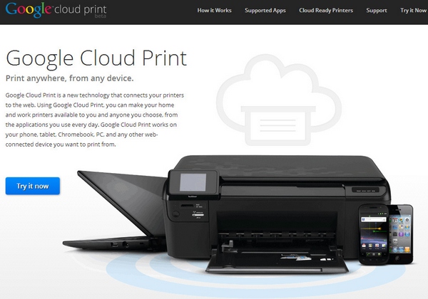 Google Cloud Print – how to print out files from your Android phone to any printer for free [Freeware]