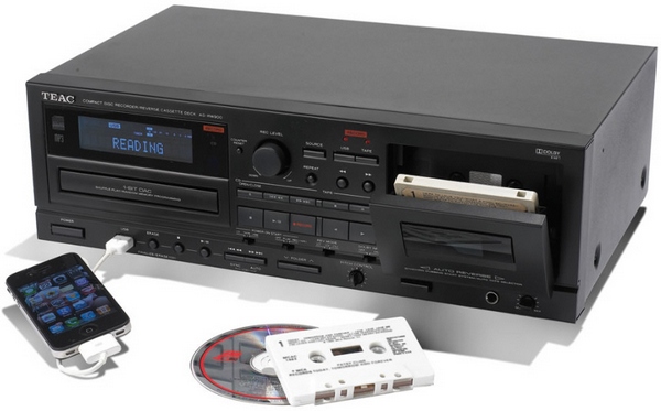 TEAC AD-800 – good guy deck restores your old cassette tape quality while transferring them over to digital