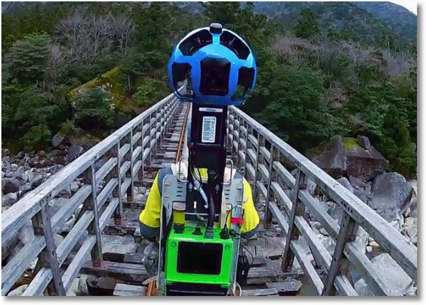 Google Street View Trekker Projects – fancy exploring the world with a borrowed camera on your back?