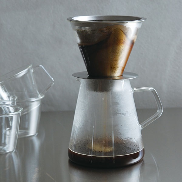 Kinto Carat Japanese Coffee Maker is straightforward and simple
