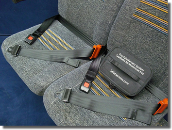 SafeHarness – a portable seat belt that could help save lives