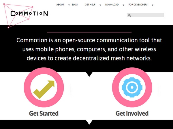 Commotion – open source tools to create your own private internet [Freeware]