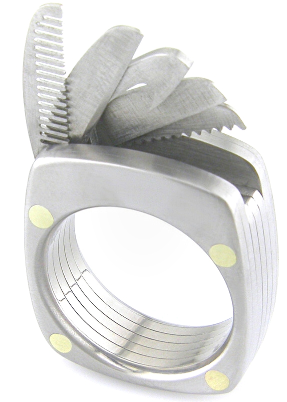 Titanium Man Ring – a micro toolbox on your finger