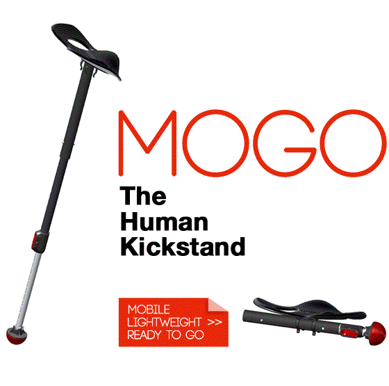 Mogo is a seat for wherever your feet take you