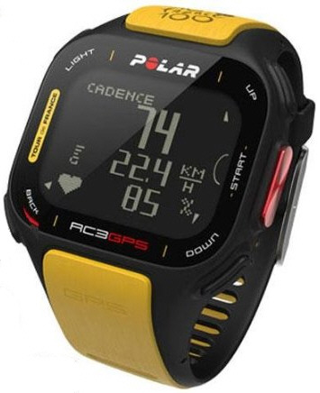 Polar RC3 GPS Sports Watch – track your training on foot and on bike