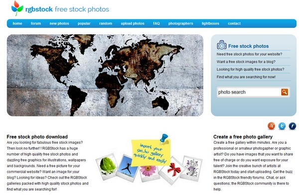RGBStock – free stock photos for private and commercial use [Freeware]