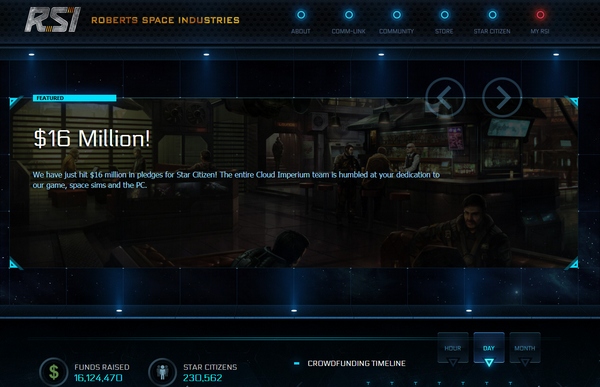 Star Citizen – Chris Roberts’ successor to the Wing Commander game shows how game crowdfunding should really be done