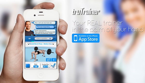 TruTrainer – a real live personal trainer…living inside your phone
