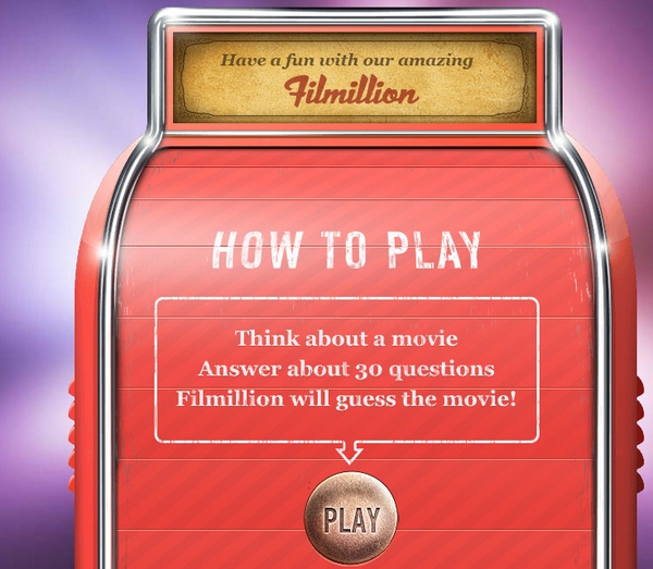 Filmillion – cool online game is a 20 questions for movies