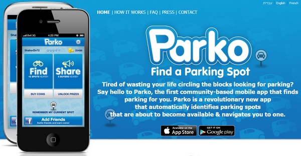 Parko – join this community parking club on your phone and banish parking headaches