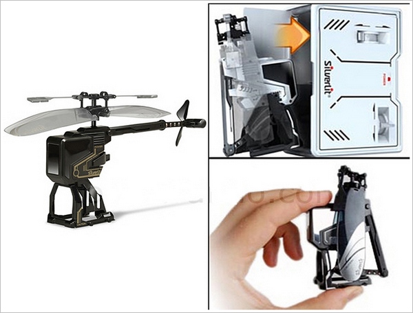 Silverlit Pocket Flyer – the world’s smallest R/C helicopter fits inside its own controller
