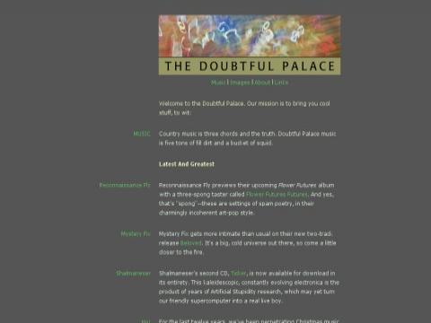 The Doubtful Palace