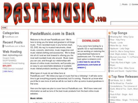 pastemusic.com