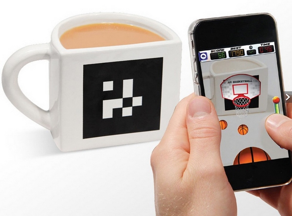 AR Basketball App Mug – transforms your boring coffee breaks into awesomeness