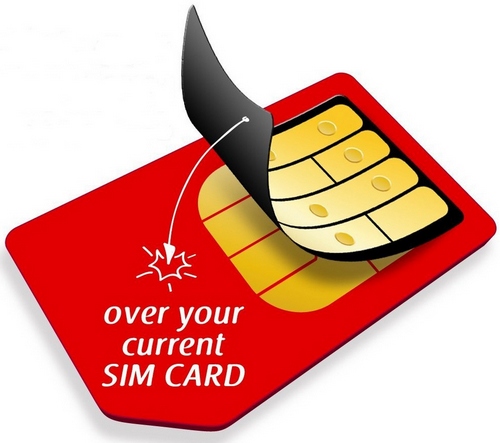 BiBiTel SIM Skin – stick on SIM card converts your existing SIM to cheap calls