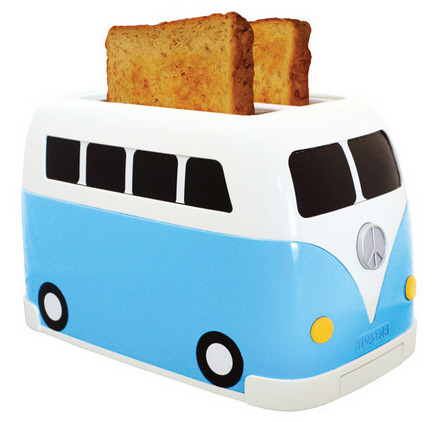 Camper Van Toaster – it’s hard not to love something so shiny and crunchy