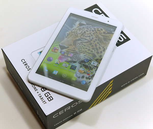 Ceros Motion – Powerful Quad Core 7 Inch Twin SIM Tablet Phone At A Nice Budget Price [Review]