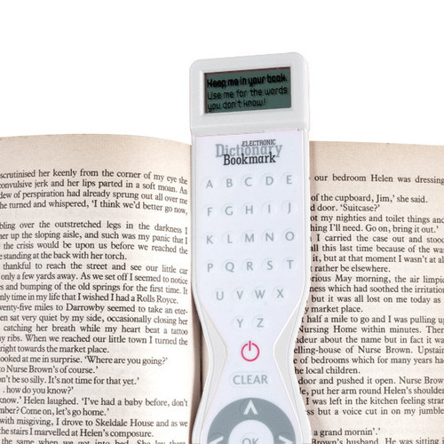 Electronic Dictionary Bookmark – add some digital intelligence to your book reading habits