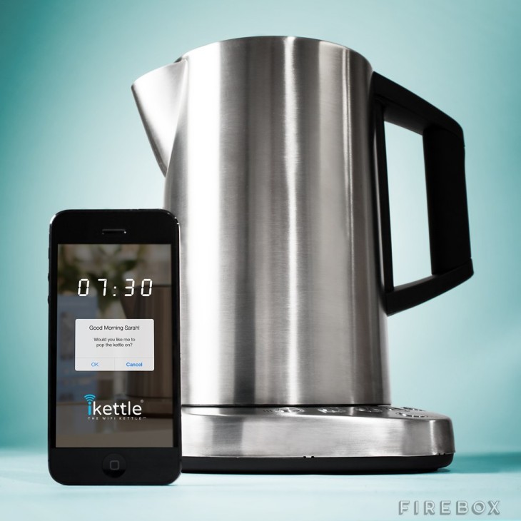 iKettle – lets you boil your kettle with your smartphone