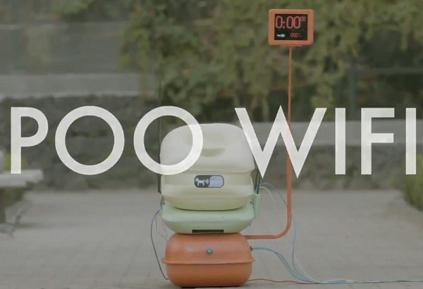 Poo Wi-Fi – scoop the poop, get free WiFi…brilliant!