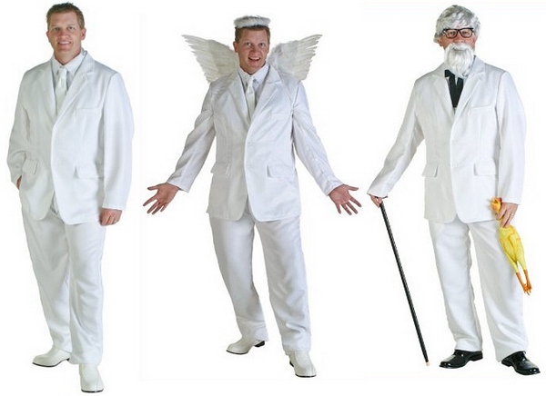White Suit Costume – versatile, useful and oh so heavenly