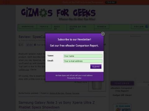 Gizmos For Geeks
