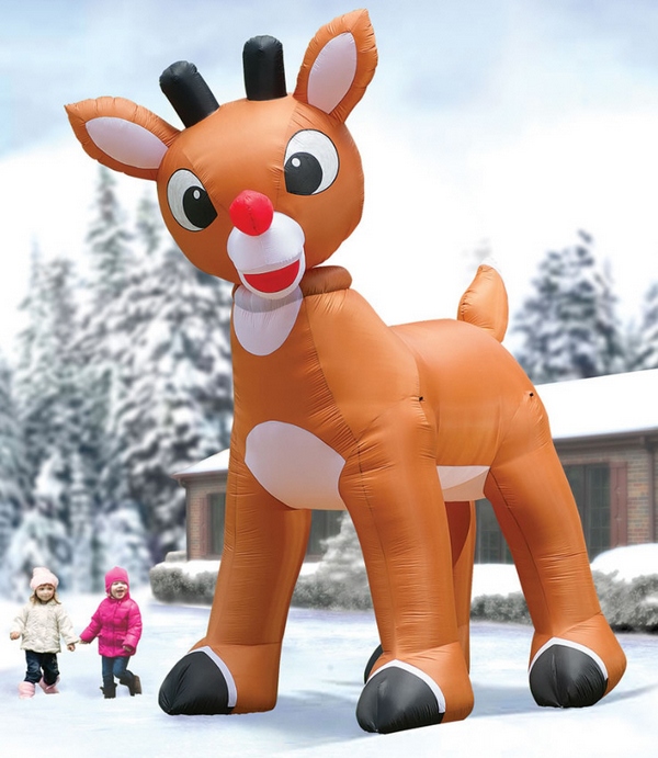 15 Foot Inflatable Rudolph – because someone needs to show the neighbors who’s the boss around here…