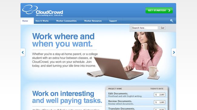 CloudCrowd.com - Earn Cash Completing Small Online Tasks