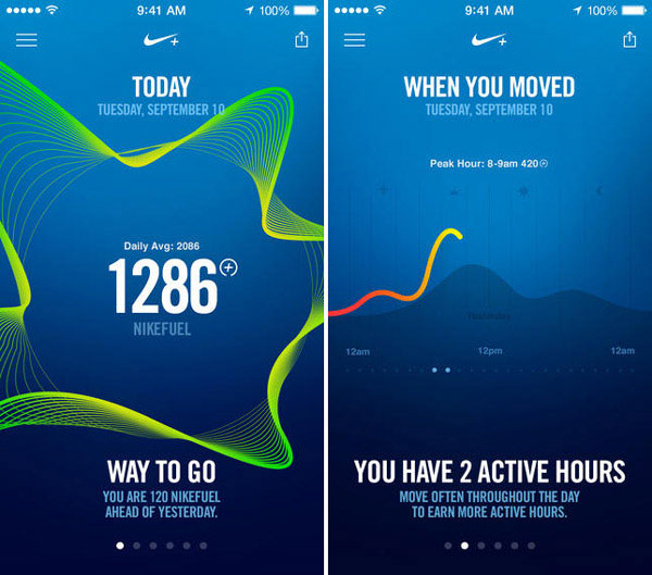 Nike+ Move for iPhone 5S – finally! an app that bribes you to exercise