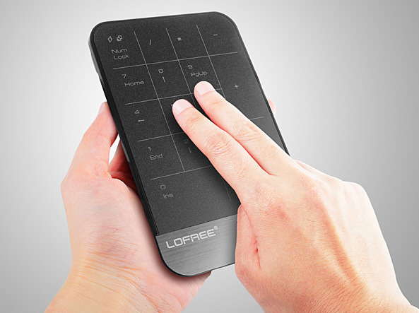 LOFREE MT-100 Wireless TouchPad – wire free multitouch panel makes mices redundants