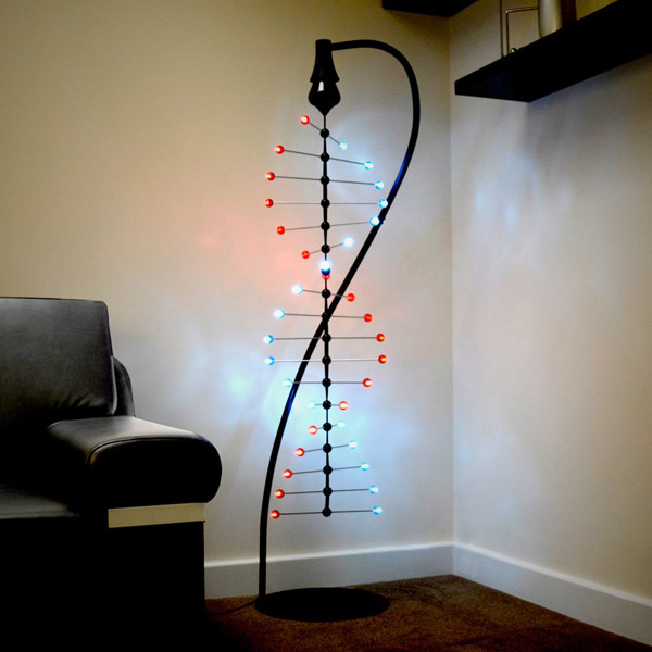 LED Spiral Helix – Let the building block of life soothe you
