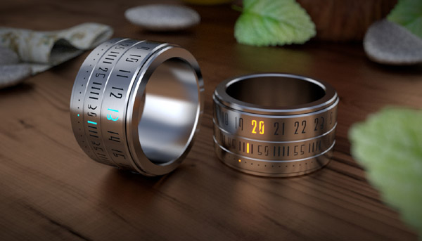 Ring Clock – Time on your hands… or at least on your finger