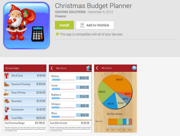 Christmas Budget Planner – take the stress out of the holiday with this handy free app [Freeware]