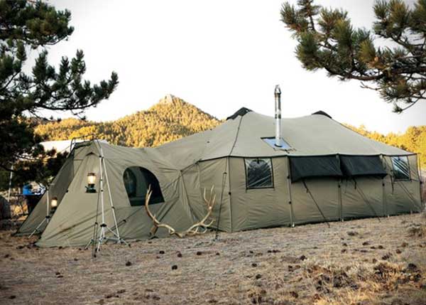 Cabela’s Ultimate Alaknak Tent – Home might seem cramped after a night in this tent