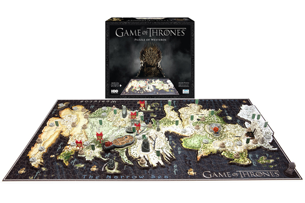 Game of Thrones 4D Puzzle – The one who completes this puzzle deserves to sit on the Iron Throne