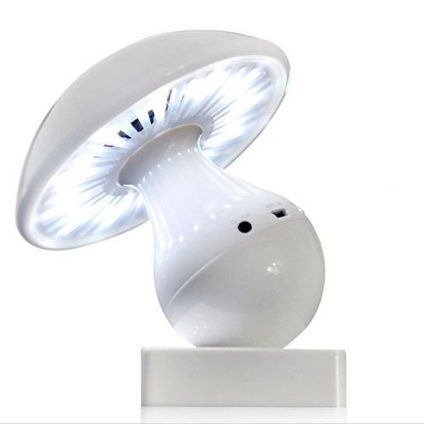 Mushroom Bluetooth LED Lamp and Speaker Combo – This mushroom doesn’t like dark places