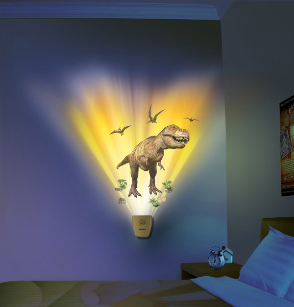 Uncle Milton Wild Walls Light and Sound Room Decor – Go on safari without ever leaving your room